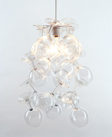 Harmony Design Studio Wineglass Chandelier